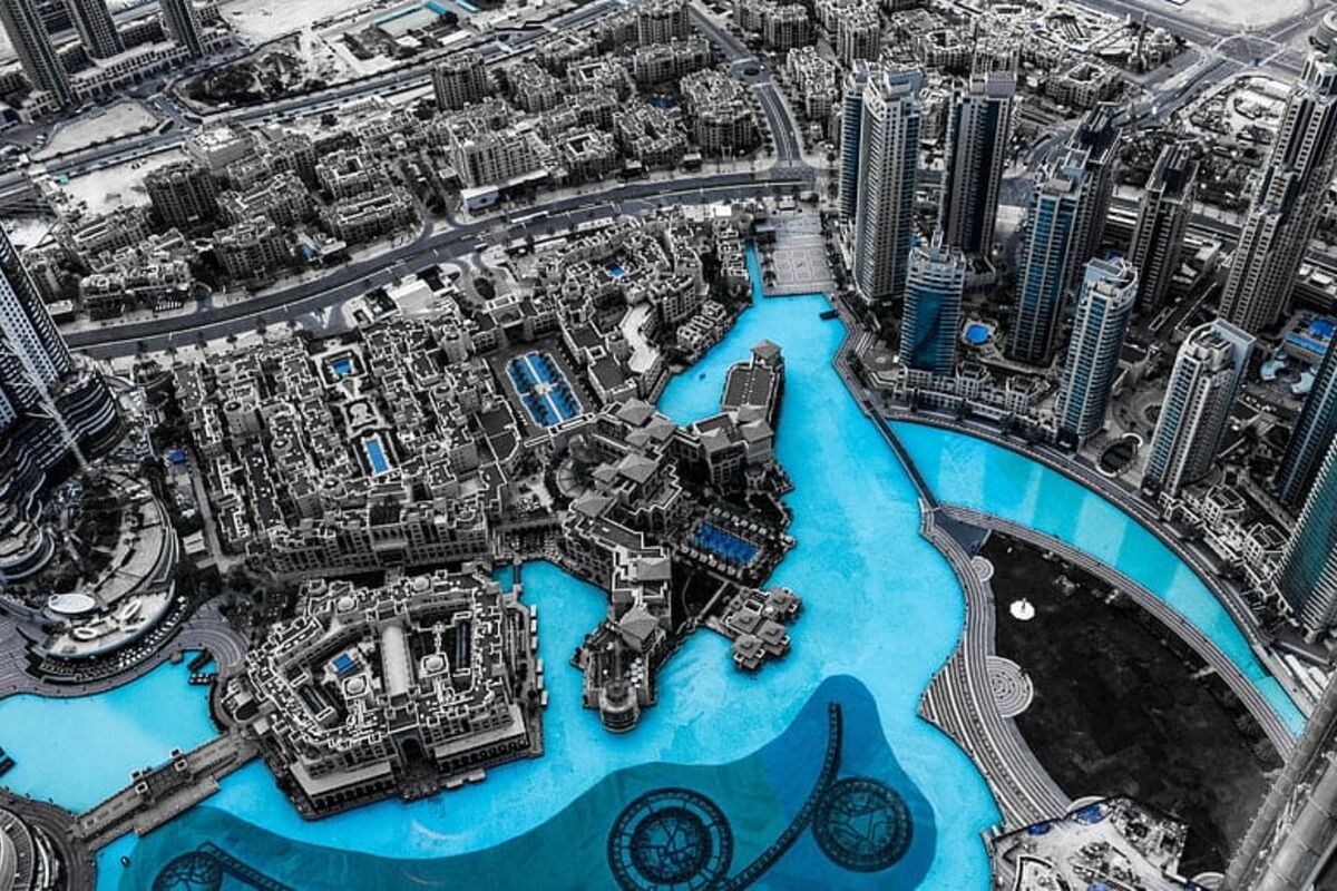 United Arab Emirates software development illustration