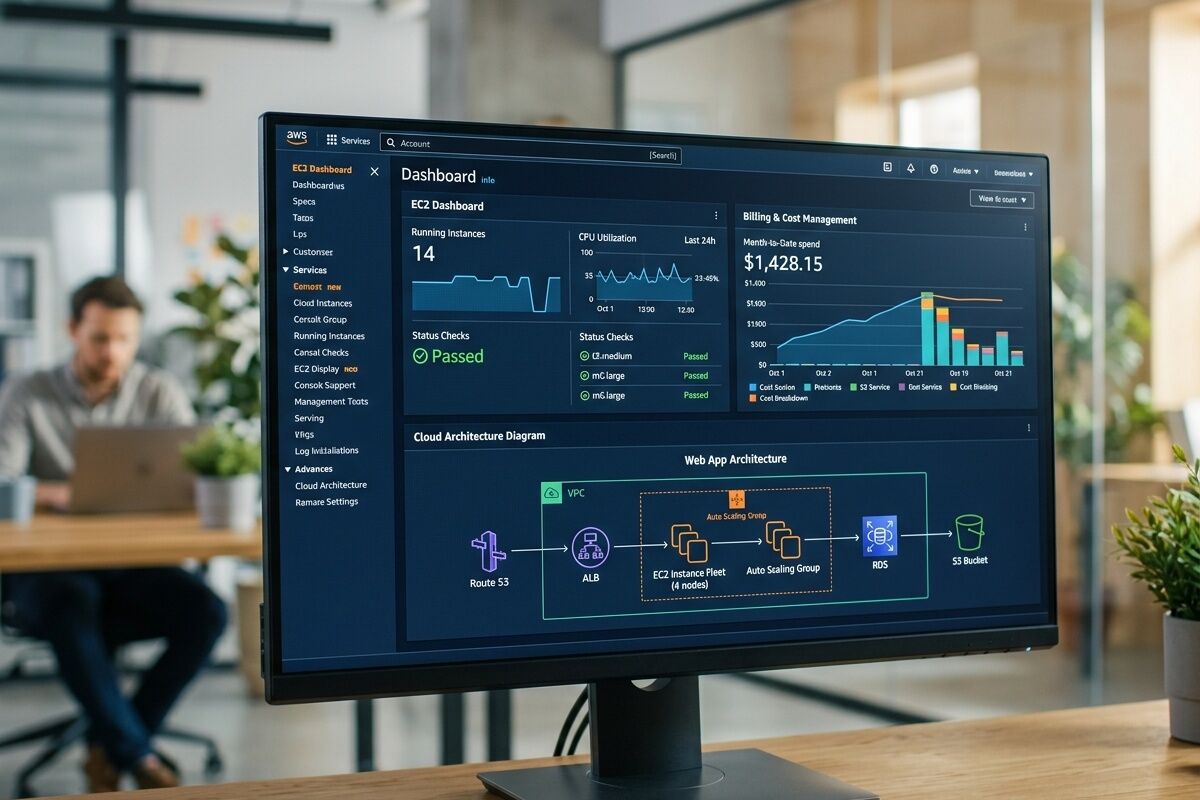 AWS Consulting illustration