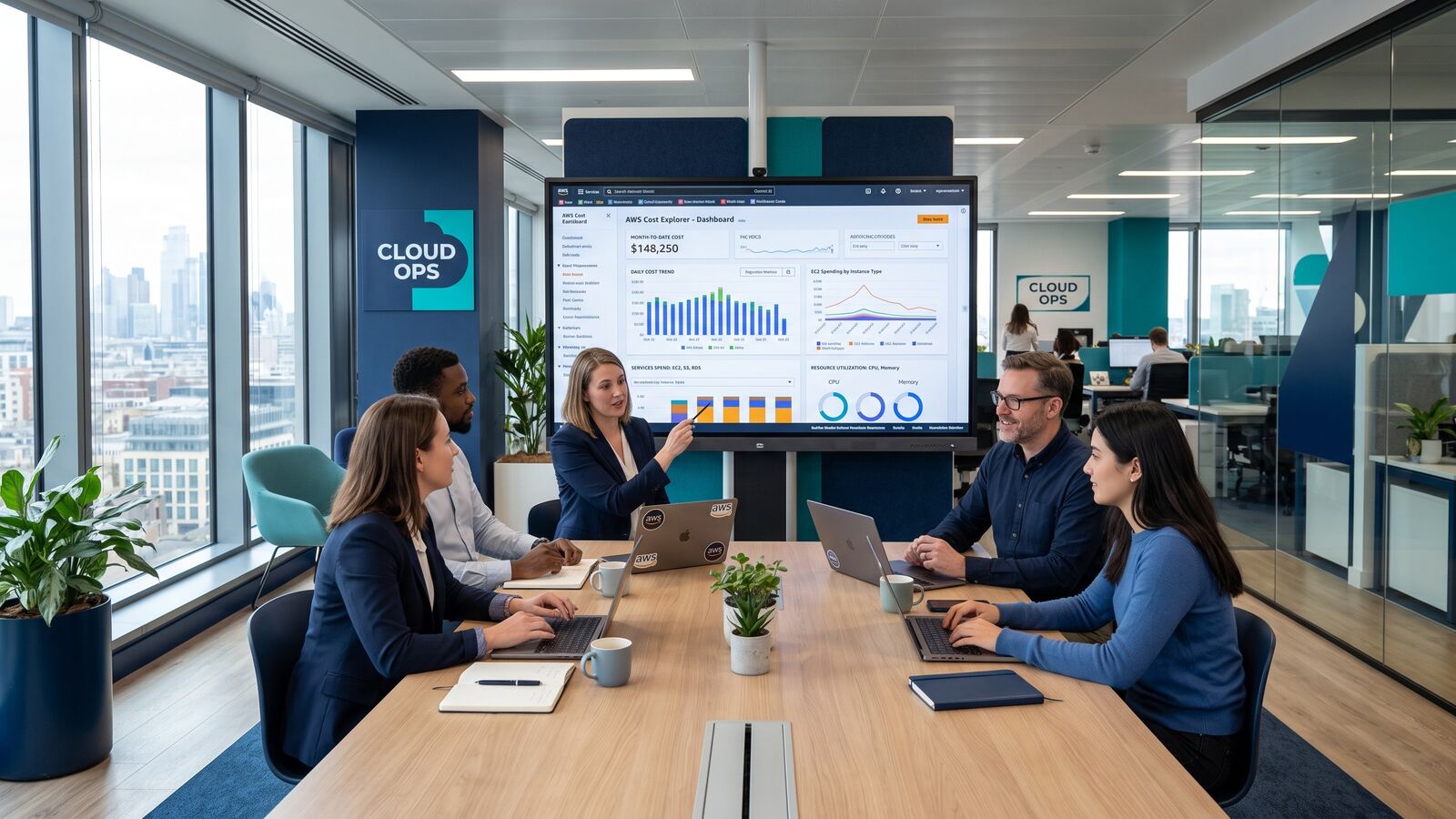 AWS Consulting illustration