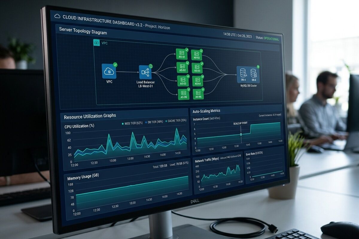 Cloud Solutions illustration