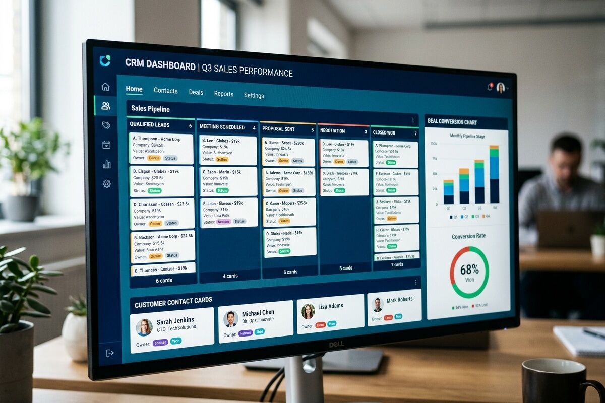 CRM Development illustration