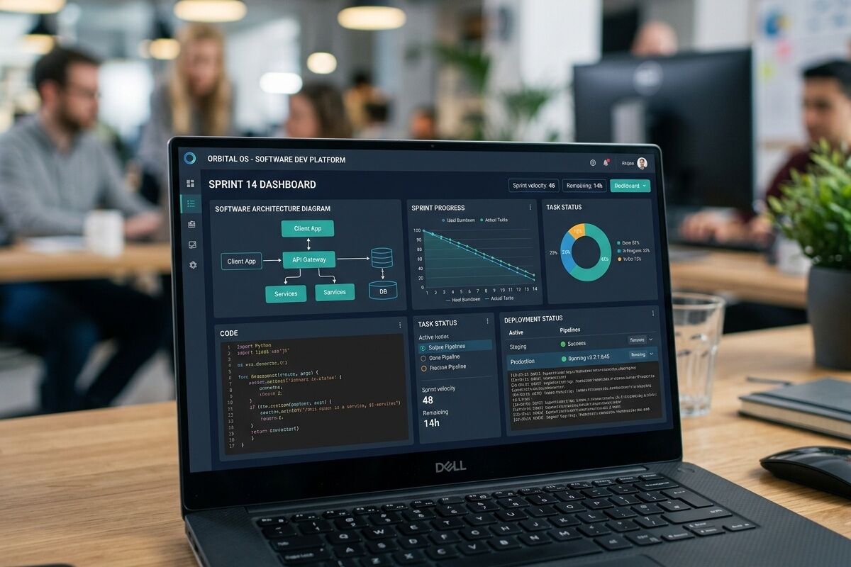 Custom Software Development illustration