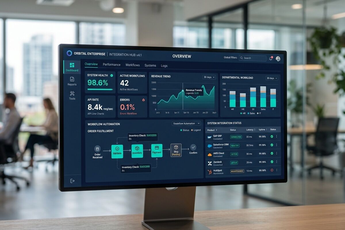 Enterprise Software illustration