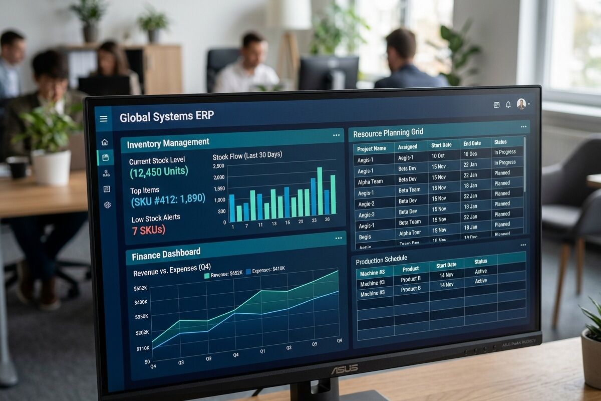 ERP Development illustration