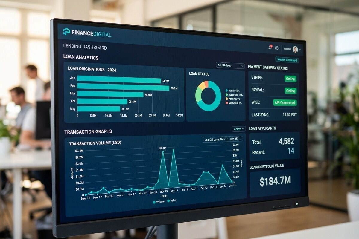 FinTech Development illustration