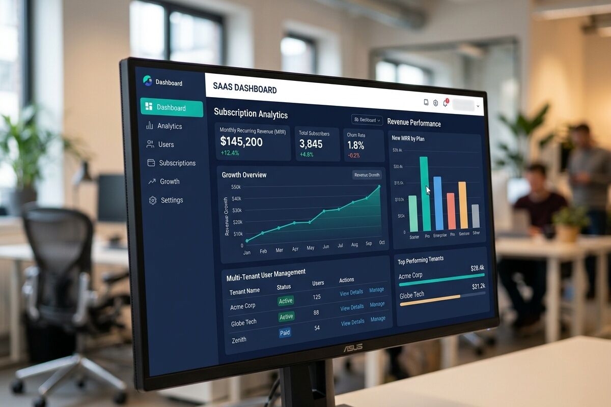 SaaS Development illustration