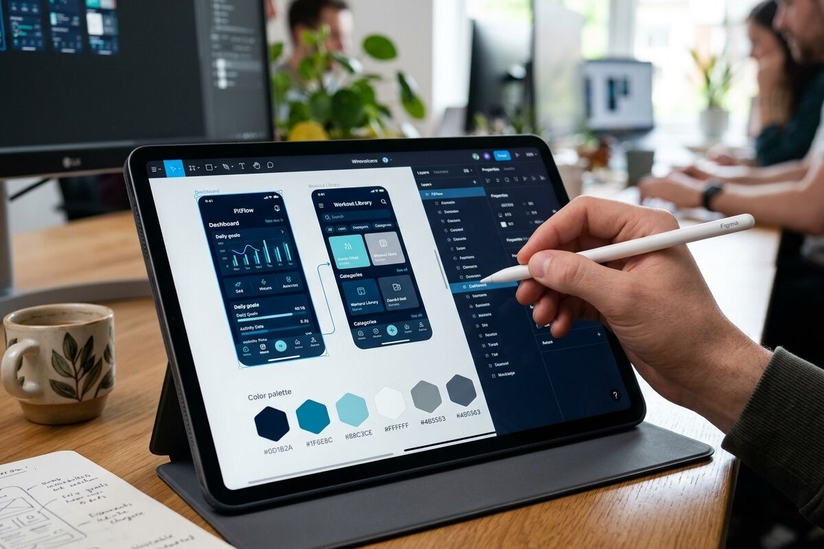UI/UX Design illustration