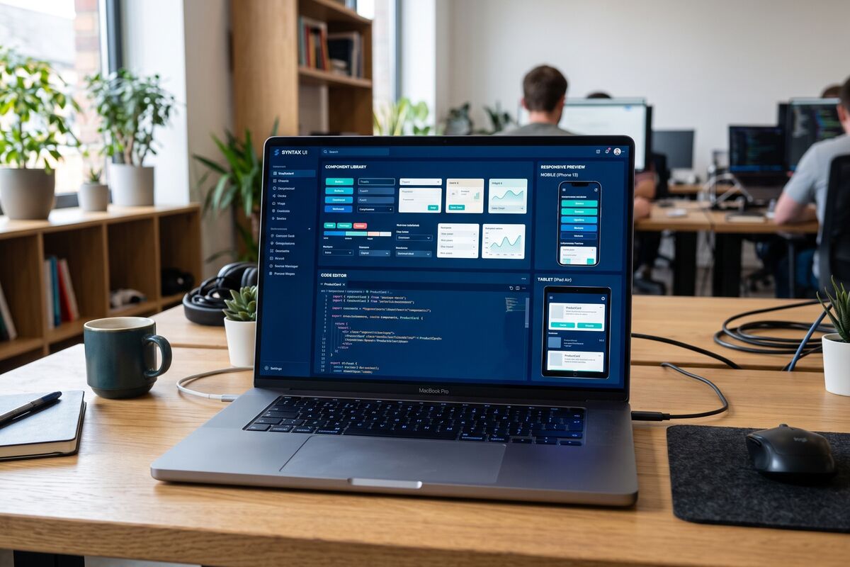 Frontend technology illustration